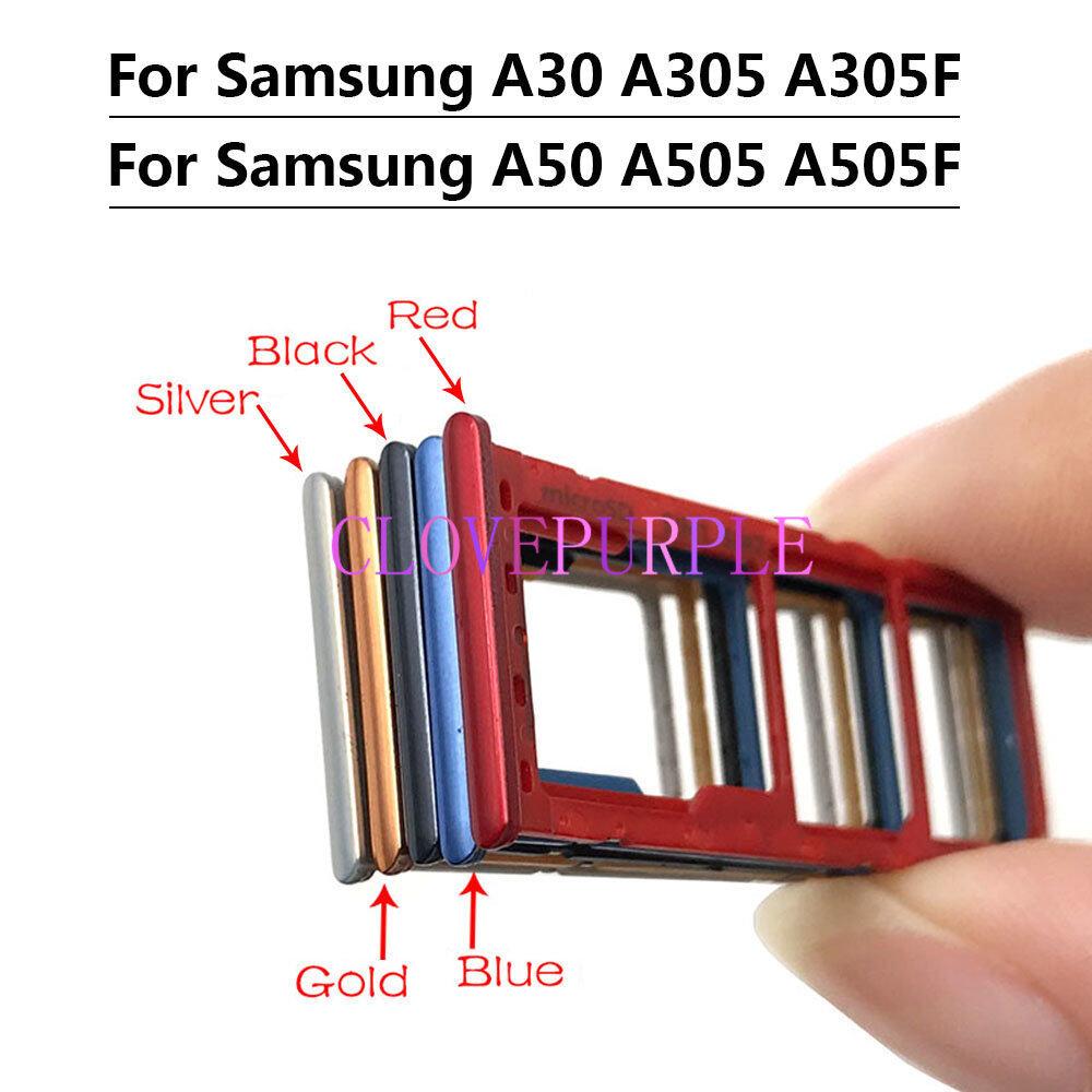 

1 шт. Слот для сим-карты Держатель лотка Ремонтная часть для Samsung Galaxy A30 A50 A305F A505F A305 A505