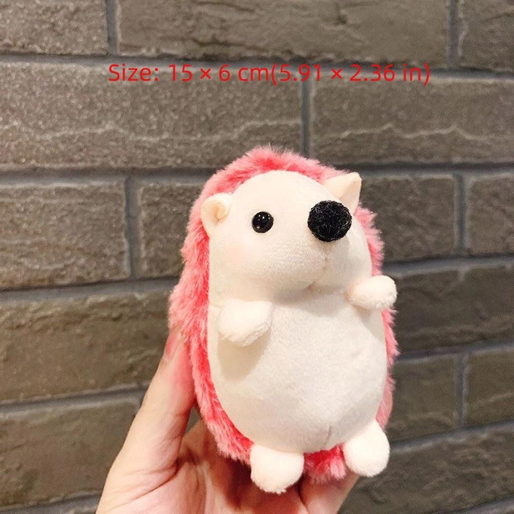 Cartoon Girl Gift Hedgehog Pendent Korean Style Key Chain Bag Pendant Girls Key Chain Car Key Ring