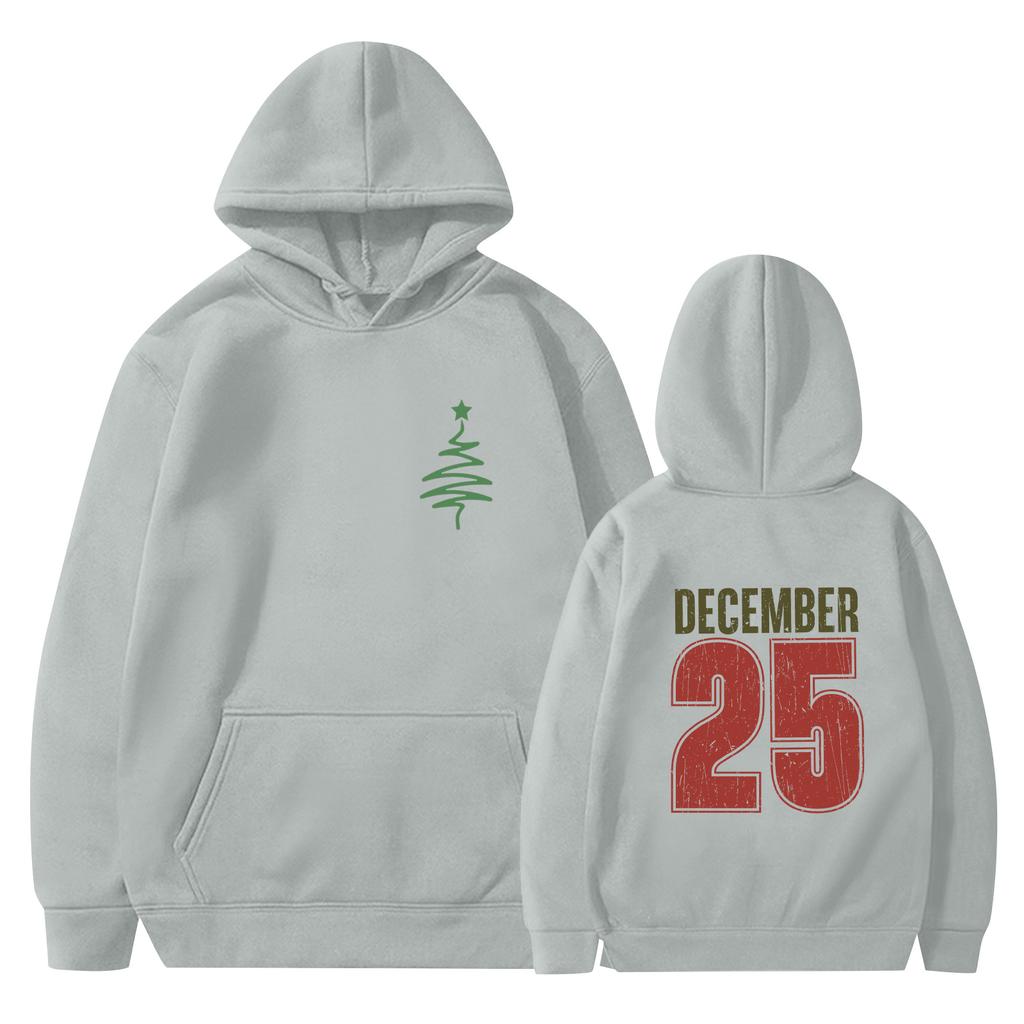 Women's Christmas  Hoodie Funny Cute Christmas Holiday Sweatshirt Pullover