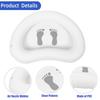 Inflatable Foot Bath Tub With Air Pumps Foot Soaking Bath Basin For Camping Beach Outdoor Use