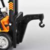 Diecast Metal Forklift Model Car Warehouse Lift Truck Engineering Vehicle Models  Kids Toy