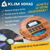 KLIM Nomad Wood - Lecteur CD Portable avec Écouteurs KLIM Fusion - Batterie Rechargeable Haute Qualité - Bluetooth + Lecteur de C