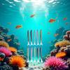 1Pc Creative Fish Ballpoint Pen Ocean Signature for Stationery School Office Supply (Random Color)