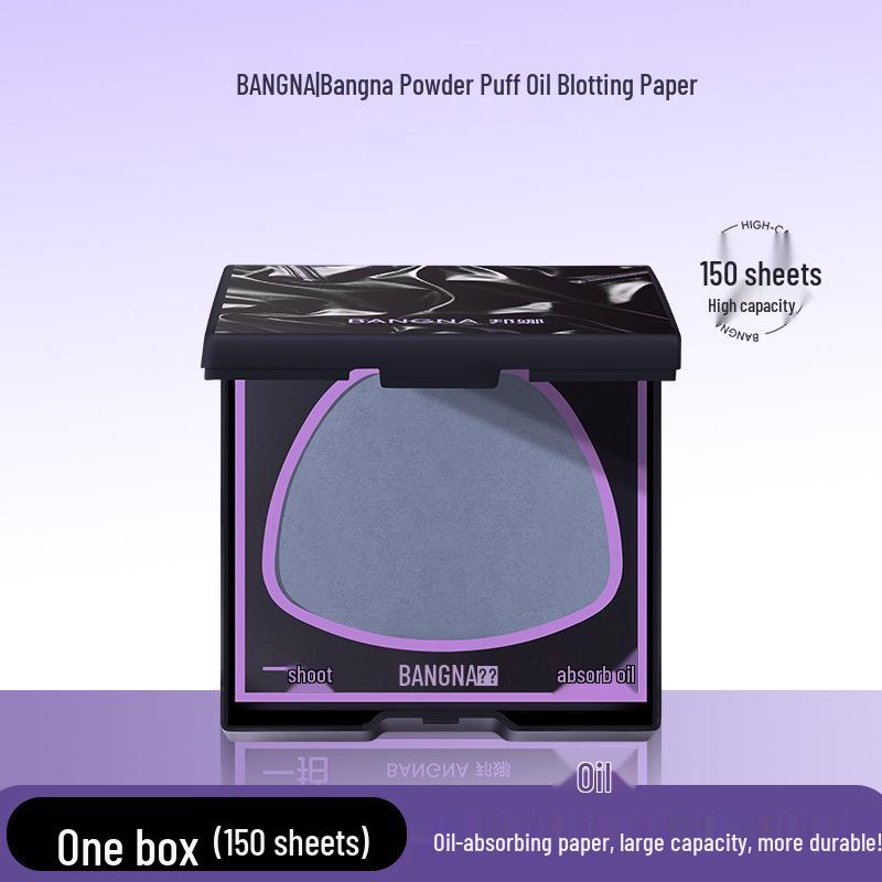 Bona Puff Oil Blotting Paper - Large Capacity Portable Facial Oil Absorber