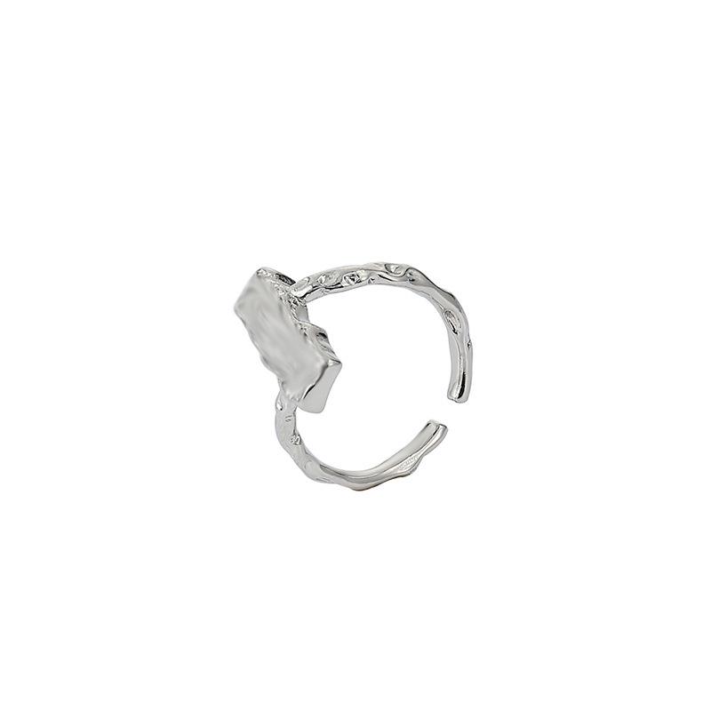 New Rose Dark Personality Zir*****Pen Ring Fashion Premium Niche Design Retro Ring Women Adjustable opening