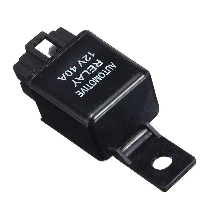 1pc Car Relay 12V 40A 40 AMP Car Automotive Van Boat Bike 4 Pin SPST Alarm Relay Auto Replacement Parts Battery Switches5