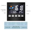 Digital Alarm Clocks LCD Temperature Humidity Weather Station Display Table Clock
