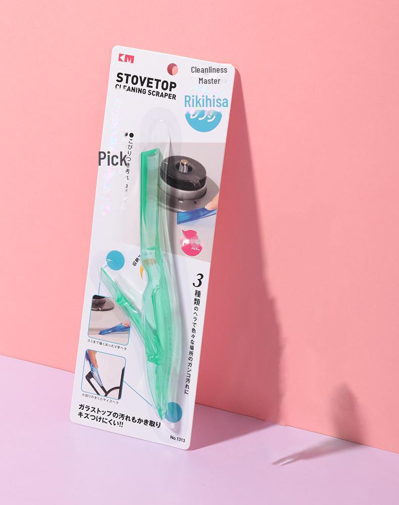 

Японский высококачественный гаджет для чистки щелей в дверях, окнах и печах зелёный