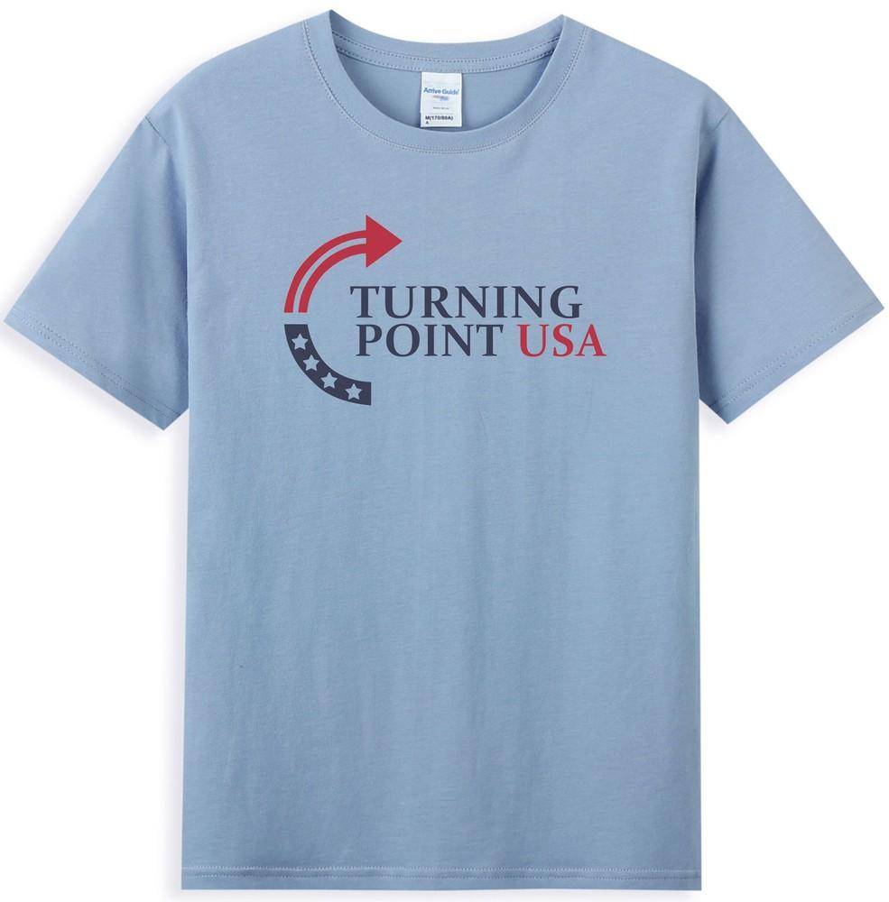 Charlie Turning Point Usa Funny Meme Saying Unisexs TShirt S