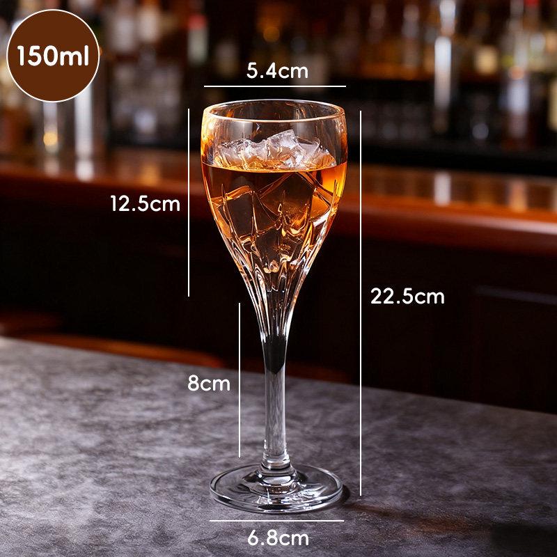 Acrylic Plastic Stemmed Champagne Glass