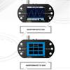 Handheld Oscilloscope 320*240 Resolution 2.4inch TFT Display 2.5MHz Sample Rate 500KHz Bandwidth