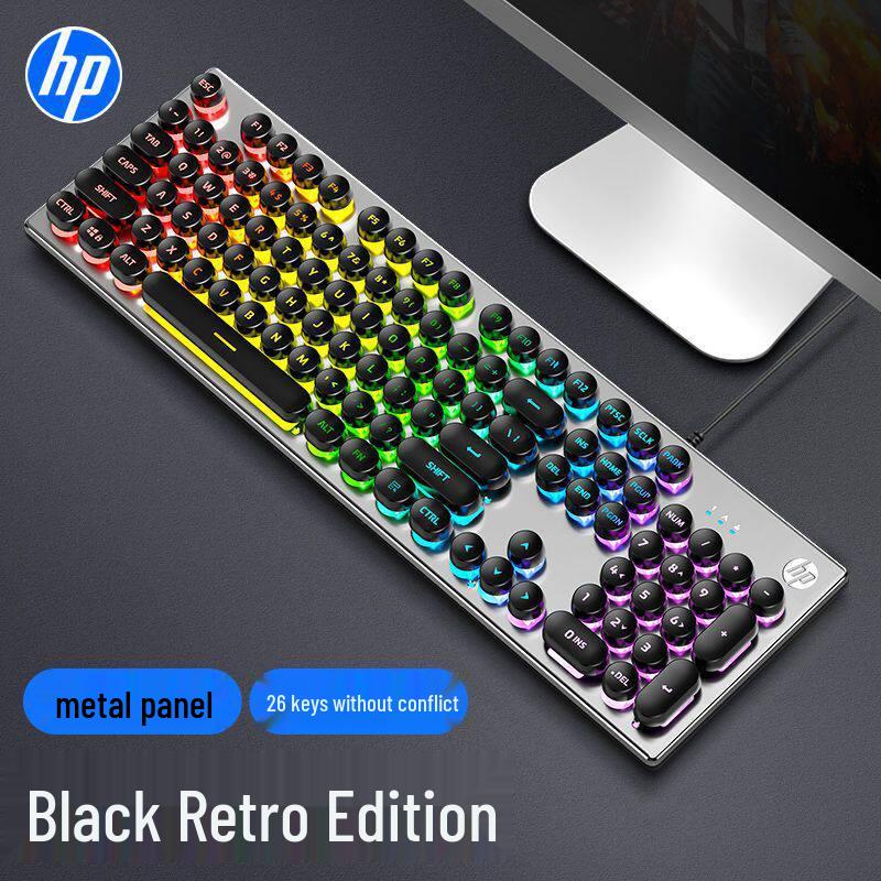

Mechanical Feel Wired Gaming Keyboard & Mouse Combo for Desktop/Laptop