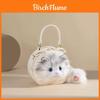 Ragdoll Cat Plush Mini Bag With Zipper Closure For Daily Use