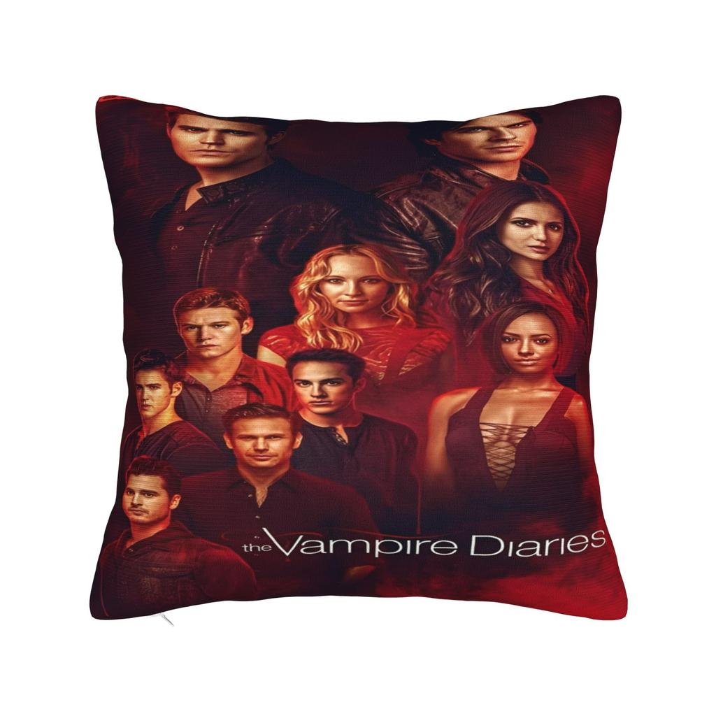 Living Room Decor The Vampire Diaries Pillowcase Accessories  Pillow Covers Zipper Multiple Sizes