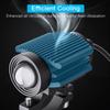 12V Motorcycle LED Headlight Spotlight LED Lens Hi/Low Beam For Car 4WD ATV SUV Driving Spot Fog Lights Auxiliary Lamp 12V
