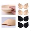 8 Pieces Sponge Bra Insert Pads Enhancer Droplets Shaped Padded Reusable Lightweight Removable