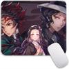 Anime Standard Mouse Pad Demon Slayer Gamer Mouse Mat Small Gaming Mousepad Travel Mouse Mats Non-Slip Office Mousemats