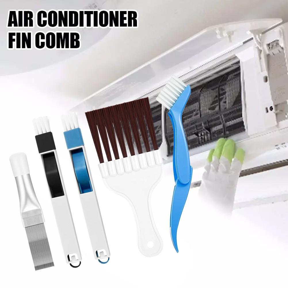 5pcs For Cleaning Kit with Soft Brushes for Air Conditioners and Refrigerators
