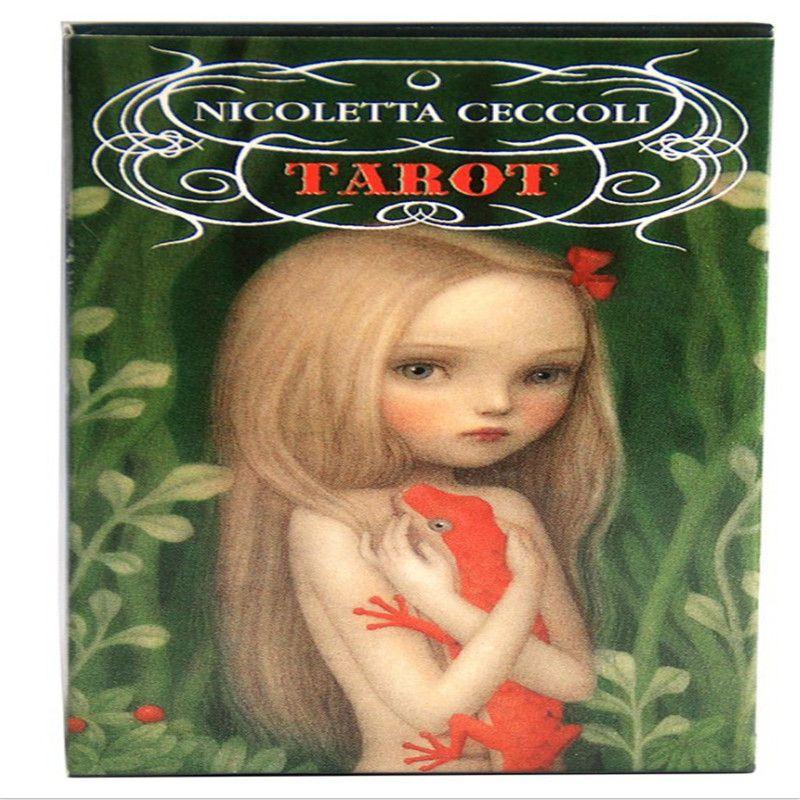 Vivid Tarot Card Deck For English Magic Board Game And Reiki Divination Sessions