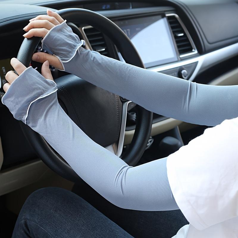 Relaxed Cooling Breathable Moisture-Wicking Fashion Running Driving Outdoor Sports Summer Sleeves for Women