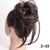 Synthetic Wrap Curly Ponytail Bun Chignon Messy Curly Hair Elastic False Hair Pieces for Women KTB