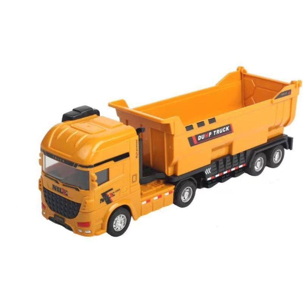 Construction Vehicles Engineering Truck Model Simulation Mixer Truck Toys  Kids Toy