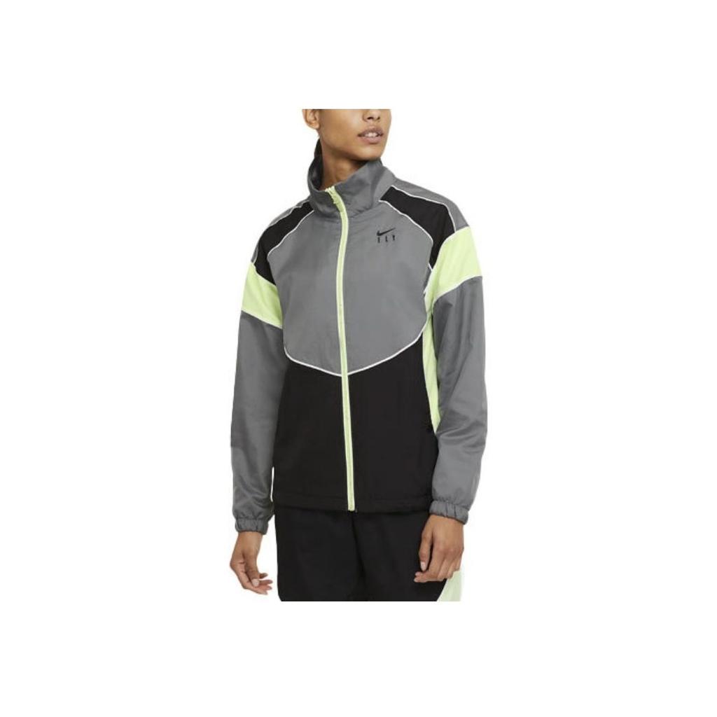 Nike Swoosh Fly Colorblock Woven Basketball Jacket Women Jacket Multicolor CZ6603-084