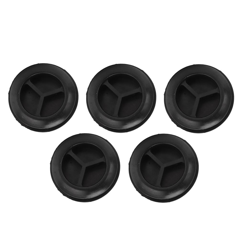 5Pcs Marine Boat Rubber Scupper Stoppers Plugs Drain Holes Bungs for 2 4 Stroke 4?6Hp 647?45151?01