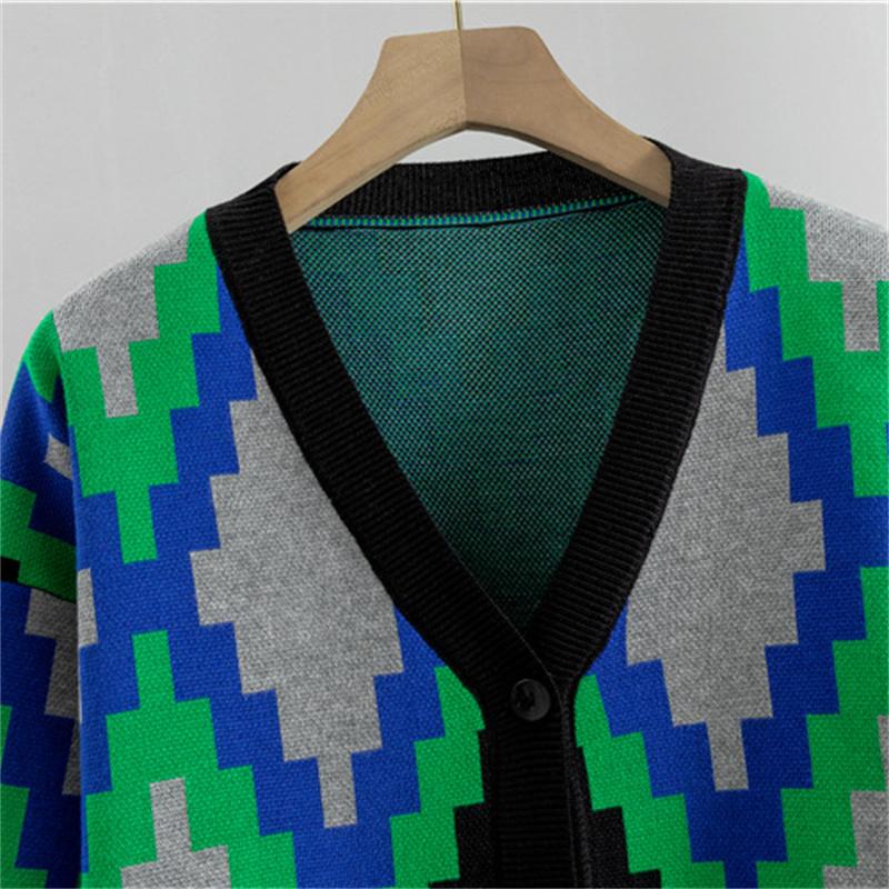 Damen Herbst Strickjacke Jacke Anzug Lässig Mode Sport Weitbeinige Hose Zweiteiliges Set