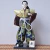 Traditional 12inch Japanese Samurais Dolls in Kimonos for Home Display and Collector's Item