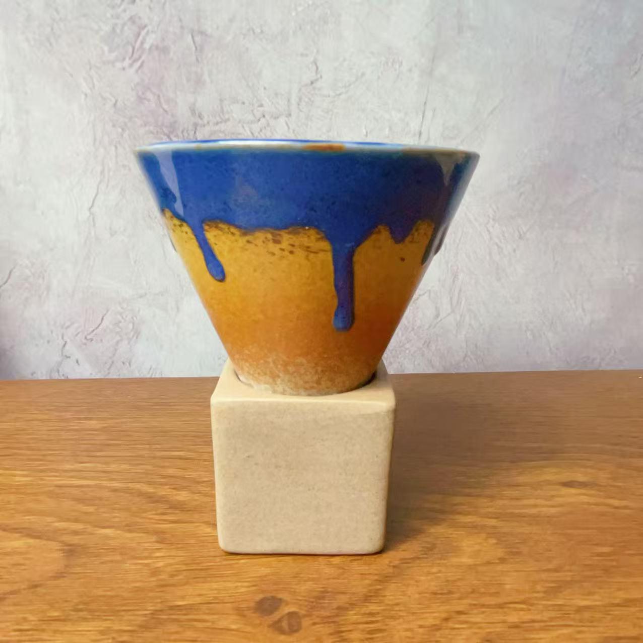 Japanese Retro Ceramic Latte Art Mug 200ml