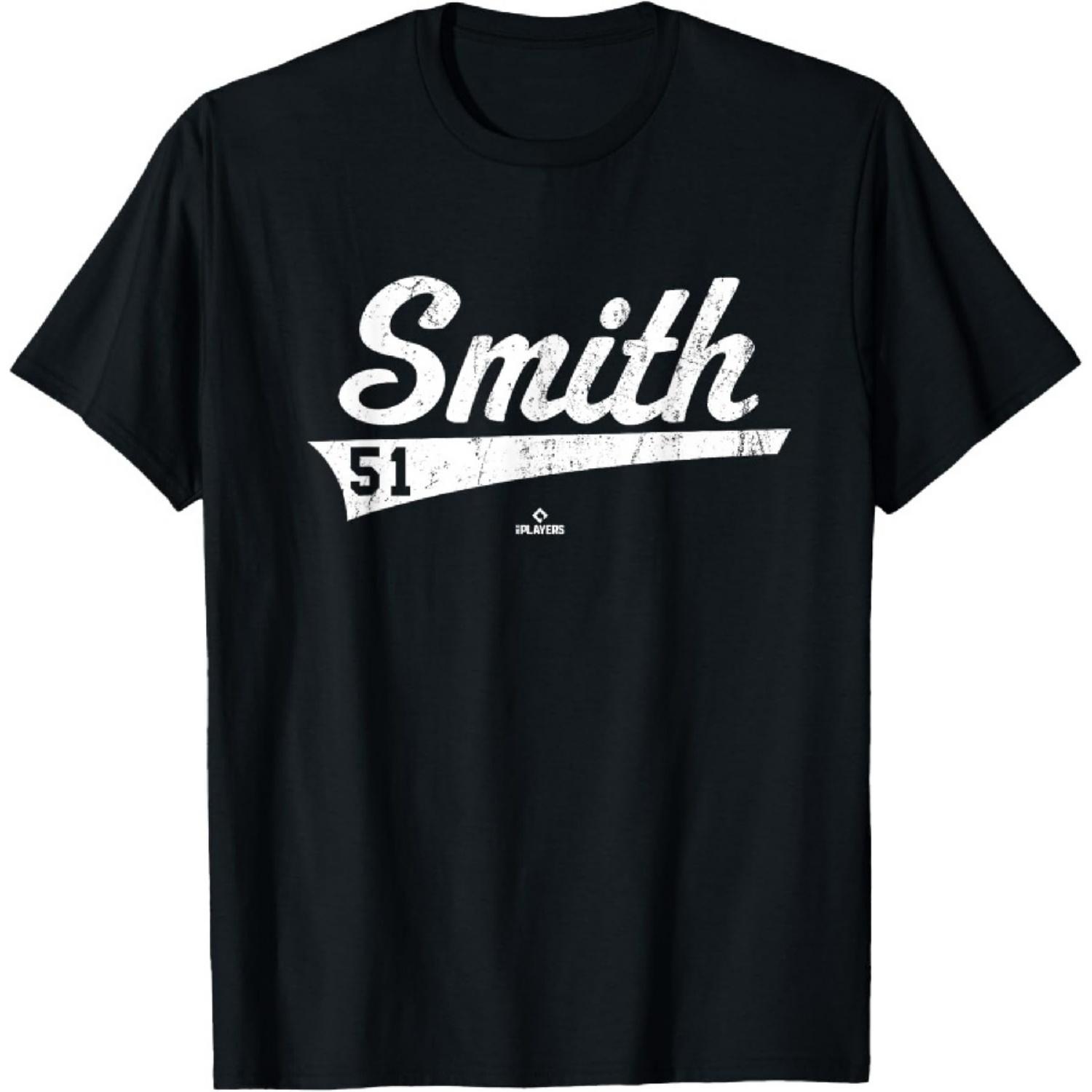 Винтажная футболка Gameday Уилла Смита Техас MLBPA XXXXXL чёрный