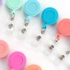 Exhibition Office Supplies Badge Holder ID Name Card Retractable Badge Reel Pull Buckle Badge Clip