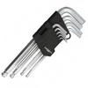 Long Allen Keys with Ball 1.5-10 9 Pieces
