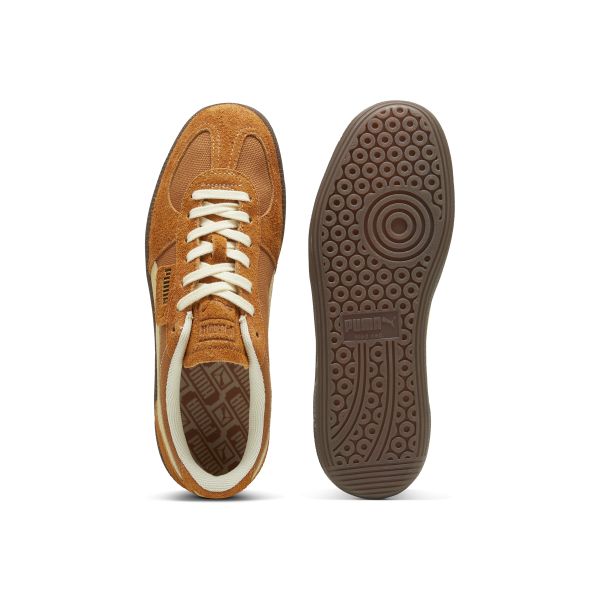 Puma Palermo Vintage Caramel Latte Unisex Sneaker Kupfer Cremig-Vanille Gummi 396841-02