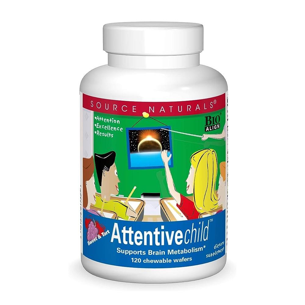 

Attentive Child Sweet & Tart, 120 Chewable Wafers