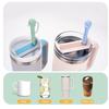 Silicone Straw Cap Dust-Proof Reusable Straw Toppers for Cups Leak Proof Splash Proof Straw Cover Fits Various Cup Eco-friendly Straw Accessory