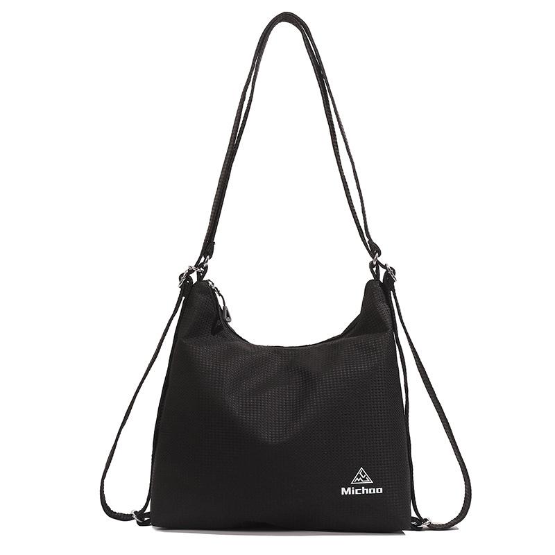 

New shoulder yoga bag large capacity travel bag multi-functional simple commuter backpack чорний