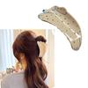 Trendy Acetate Hair Clip Strong Clasp For Long Hair Smooth Clip Lightweight Everyday Use