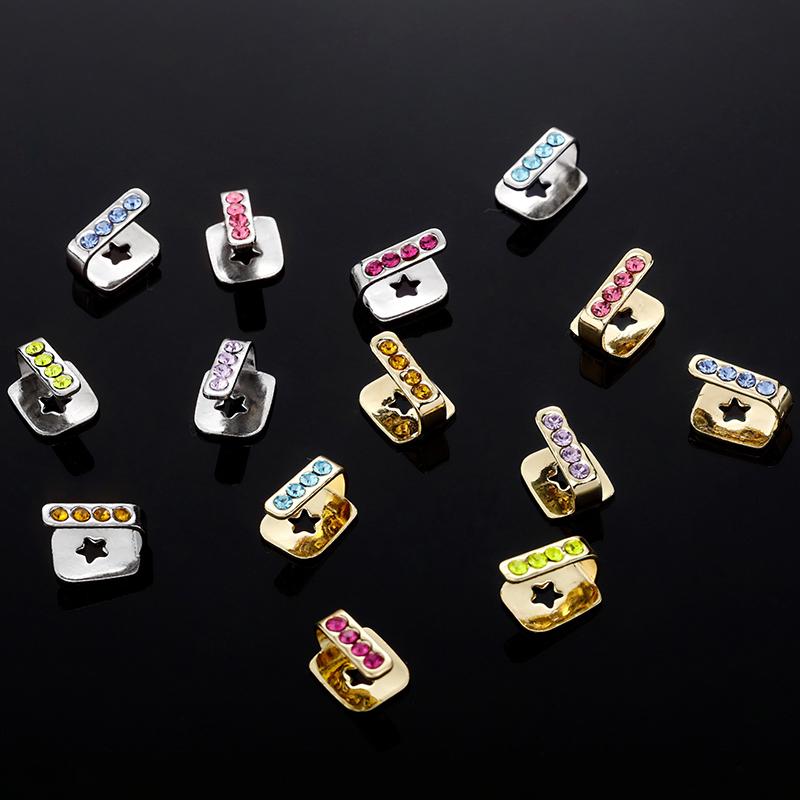 Yeni Hip Hop Diş Izgaraları Erkek Kadın Buzlu Boş Çift Diş Kapağı Diş Izgarası Punk Rapçi Kapağı Cadılar Bayramı Cosplay