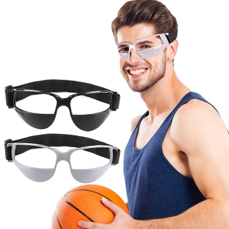 Adjustable Elastic Strap Basketball Glasses For Dribble Training No Lenses Anti Fog Sports Equipment Teens Gift