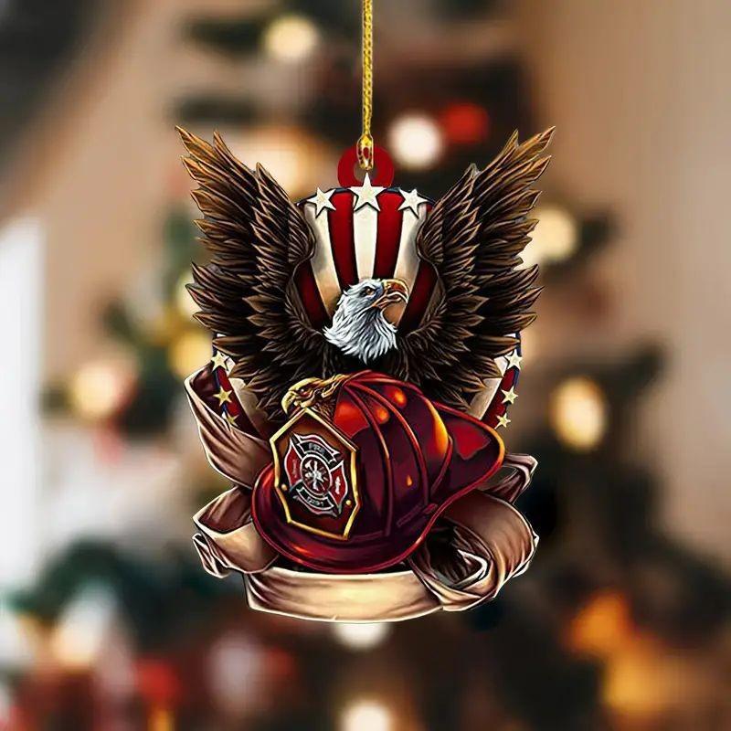 Eagle Acrylic Creative Keychain Decorative Car Pendant For Eyecatching Appeal