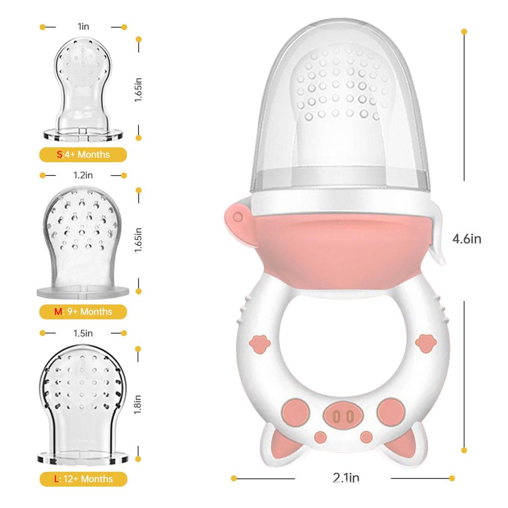 Silicone Baby Fruit Feeder & Teether