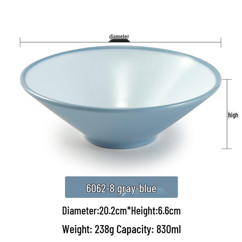 A5 Melamine Conical Noodle Bowl