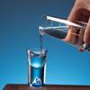 BRBlue Mountain Liquor Cup Transparent Glass Cup Wine Pot Set Wine Divider Drinking Utensils Wooden Frame Set Cups GlassesEY