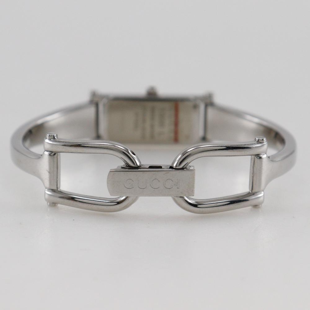 Gucci Watches 1500L SilverDial Stainless Steel Quartz Analog Display Women Used