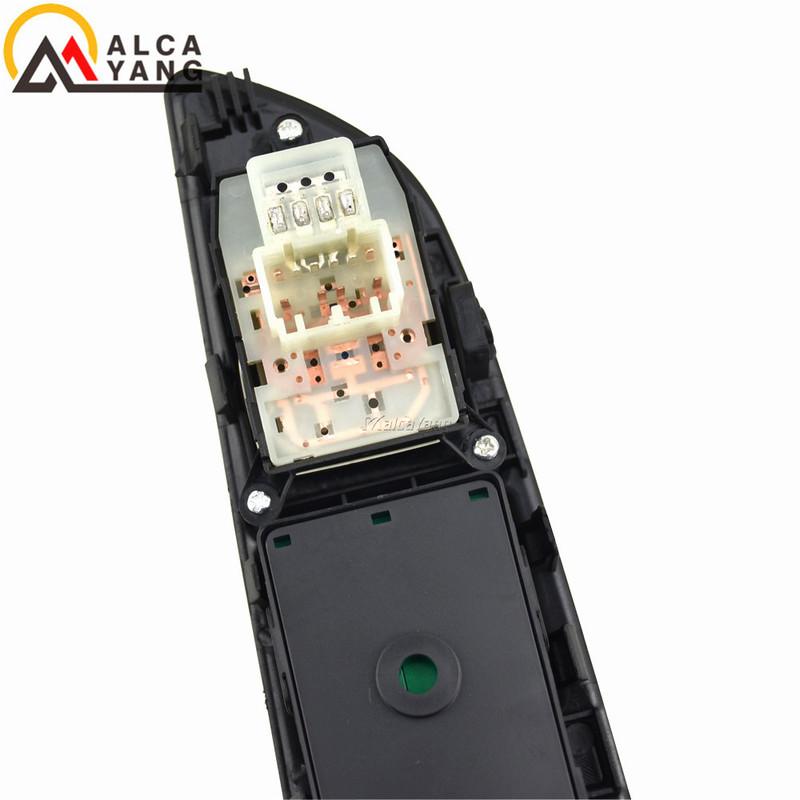 LED Blue for Hyundai ix35 2009-2015 glass lifter switch panel rearview mirror adjustment switch, electric rearview mirror switch