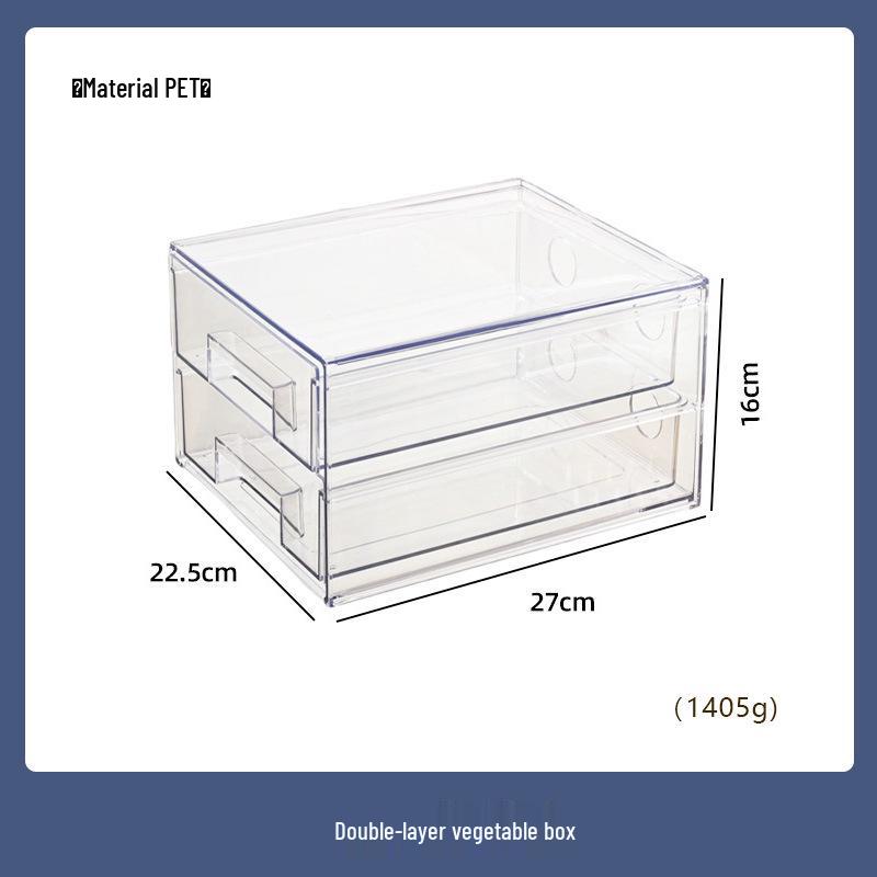 Refrigerator Drawer-Style Fresh-Keeping Egg Storage Box