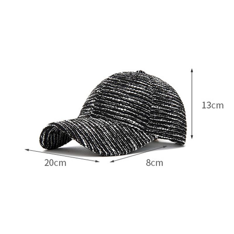 Autumn Winter Baseball Cap Men's Warm Cap Women's Sun Hat