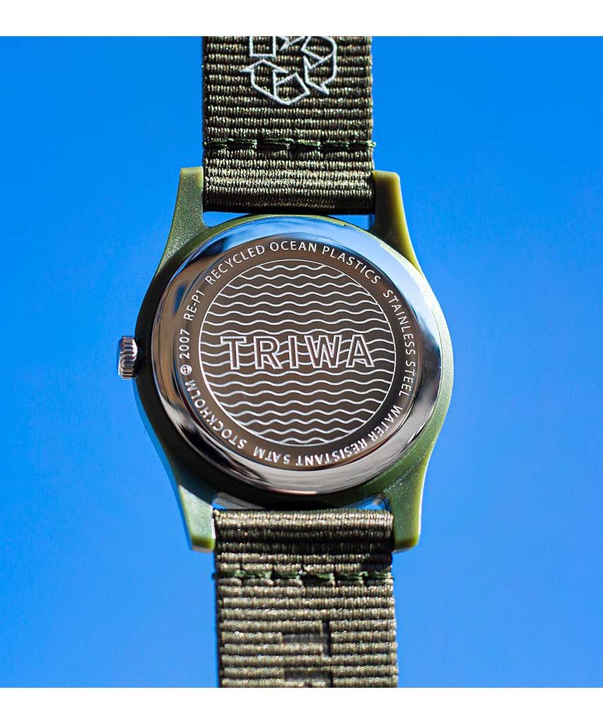 TRIWA TIME FOR OCEAN Unisex Watch for Men and Officially Swedish Scandinavian Design TFO101-CL150912 Women, Imported,